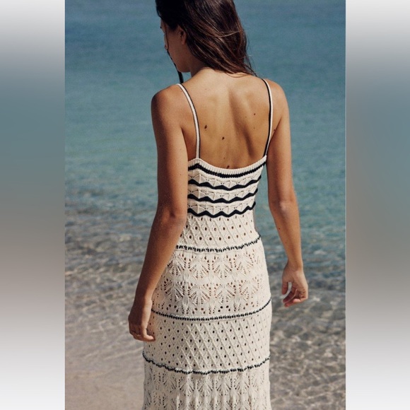Zara Long Knit Dress - Picture 7 of 10